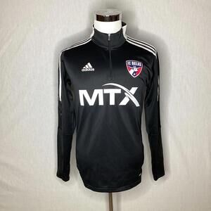 Men’s Adidas FC Dallas MTX 1/4 Zip Sweater Jacket Team Issue? Sz Medium